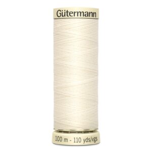 hilo gutermann bobina 100m crudo 1