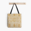 ethnic geometric printed canvas fabric