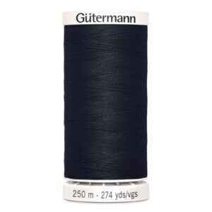 hilo gutermann bobina 250 m negro 000