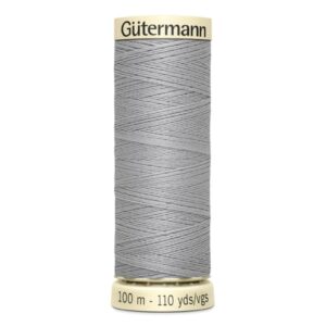 hilo gutermann bobina 100m gris 38