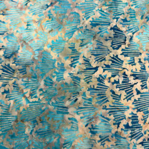 fat quarter batik abstraco azul