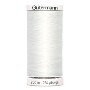 hilo gutermann 250m blanco 800