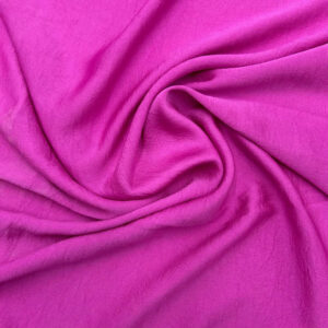 tela crepe saten rosa fucsia