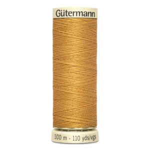 hilo gutermann bobina 100m amarillo mostaza 968