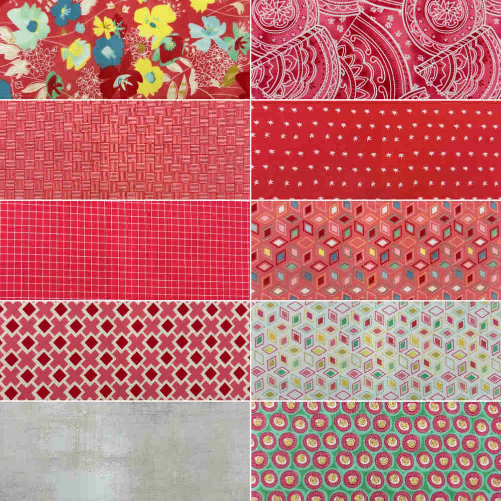 patchwork américain fat quarter